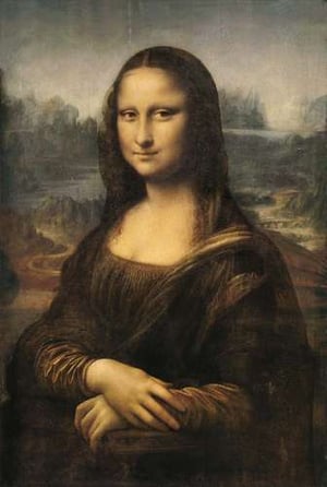 Mona Lisa Oil Paint Example